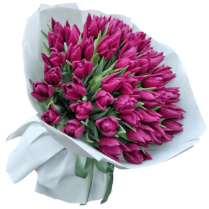 Букет піоновидних тюльпанів 51